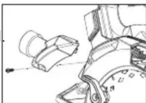 MILWAUKEE M18 FUEL 2834-20 - Universal Dust Port Adaptor - 1