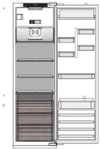 BAUKNECHT BKSD18A013C1 - AUFBEWAHREN VON LEBENSMITTELN UND GETRÄNKEN - 1