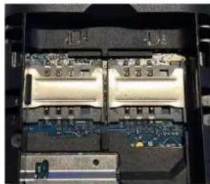LOGICOM P199E - Insertion et extraction de la carte SIM - 1