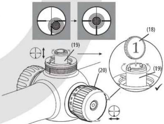 ZEISS Conquest V4 4-16x44 - Aligning the ZEISS Conquest V4 riflescope to the weapon - 4