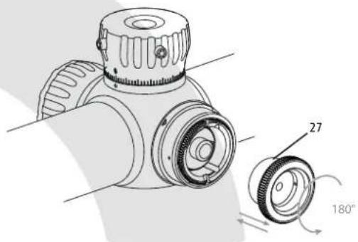 ZEISS Conquest V4 4-16x50 - Relva joondamine ballistilise torniga (Ballistic Turret): - 2