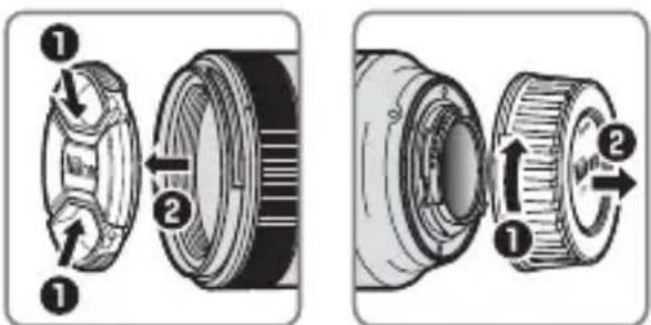 NIKON Nikkor AF-S 85mm f/1.8G - ■Onderdelen van het objectief - 2