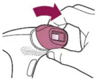 PHILIPS Lumea Advanced BRI920/00 light depilation - Placing and removing - 1