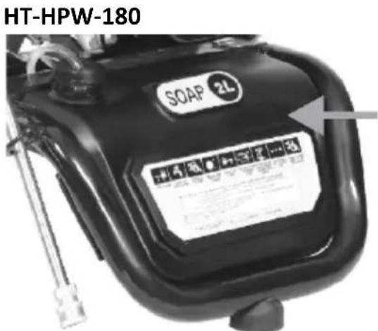 Hillvert HT-HPW-180 - Lavaggio con un detergente - 1