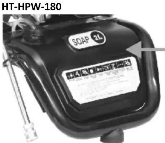 Hillvert HT-HPW-180 - Waschen mit einem Reinigungsmittel - 1