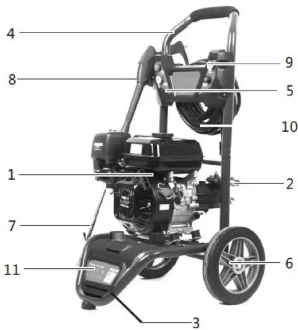 Hillvert HT-HPW-180 - Produktübersicht - 1