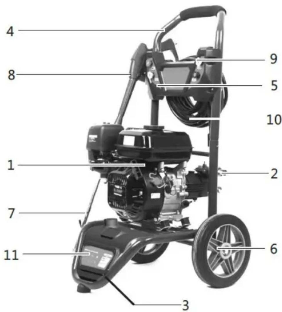 Hillvert HT-HPW-180 - Product overview - 1