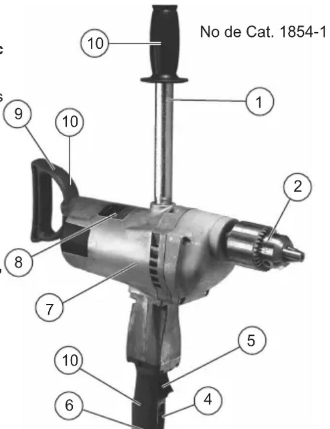 MILWAUKEE 2404-1 - RÈGLES DE SÉCURITÉ SPÉCIFIQUES POUR PERCEUSES HAUTE PERFORMANCE - 1