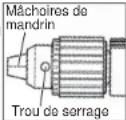 MILWAUKEE 1101-1 - AVERTISSEMENT Pour prévenir les blessures corporalles, retirez toujours la clé du mandrin après chaque usage. - 1