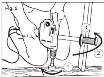 MILWAUKEE 1610-1 - To reduce the chance of bit binding: - 1