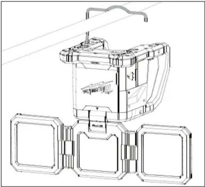 MILWAUKEE M18 ROVER 2368-20 - Options d'accrochage - 2