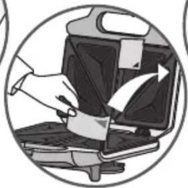 TEFAL UltraCompact SM1591 - CE NU TREBUIE FĂCUT: - 1