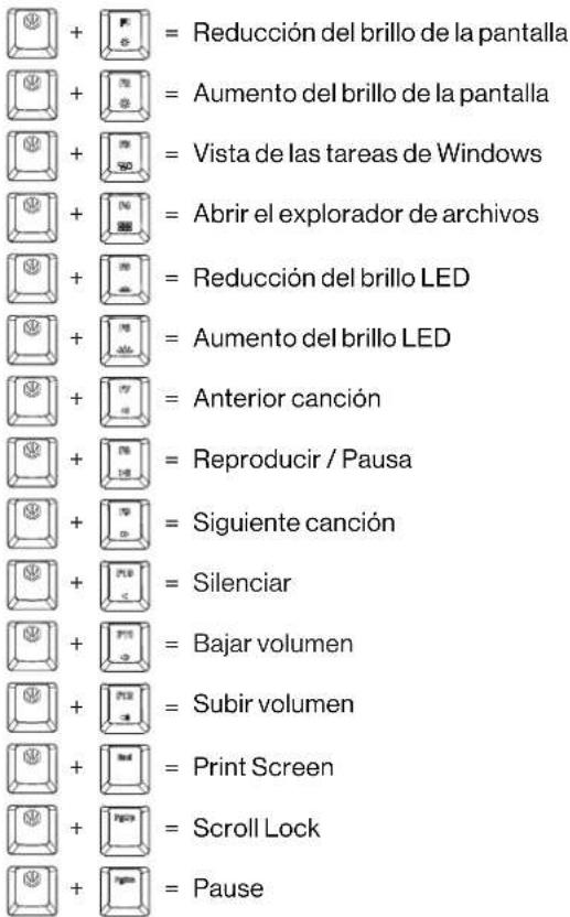 ENDORFY Celeris 1800 CZ - WINDOWS: MULTIMEDIA-/PROGRAMMTASTEN - 1