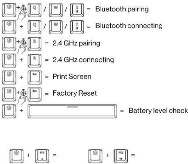 ENDORFY Celeris 1800 CZ - WHEN RIGHT OPTION FUNCTION IS ENABLED, FUNCTIONALITY OF BELOW WILL BE DISABLED: - 2