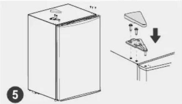 MIDEA MDRD142FGE01 - Türanschlag wechseln - 6