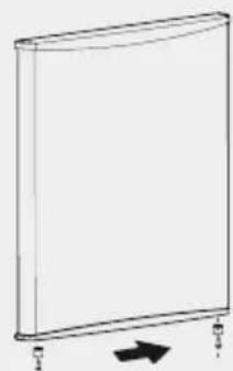MIDEA MDRD142FGE01 - Hűtőajtó nyitási irányának megfordítása - 6