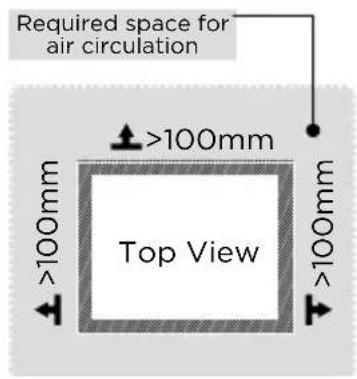 MIDEA MDRD142FGE01 - Dimensions and Clearances - 2