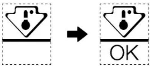 MIDEA MDRD142FGE01 - OPTIONAL: OK-temperature indicator - 1