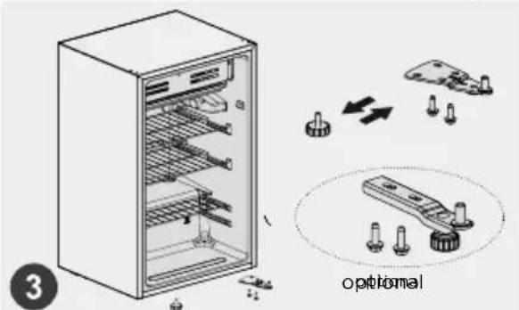 MIDEA MDRD142FGE01 - Türanschlag wechseln - 4