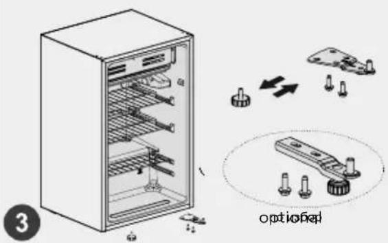 MIDEA MDRD142FGE01 - Смяна на посоката на отваряне на вратата от дясно наляво - 5