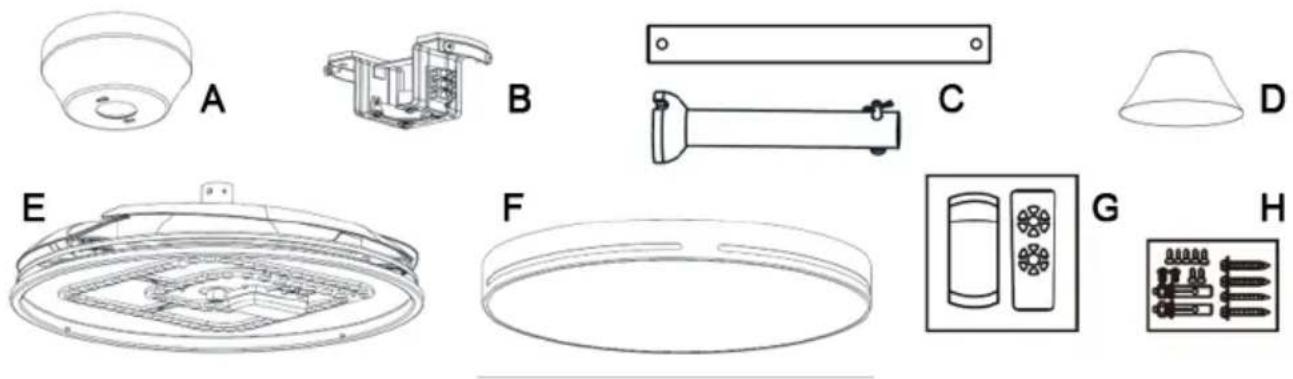 Melchioni MF 2503CEI - IDENTIFICATION OF PARTS - 1