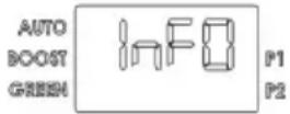 Ariston Thermo NUOS PRIMO HC 200 - Information menu - 1