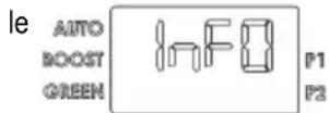 Ariston Thermo NUOS PRIMO HC 200 - Menu informations - 1