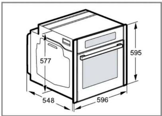 NEFF B24CR71N0F - Dimensions de l'appareil - 1