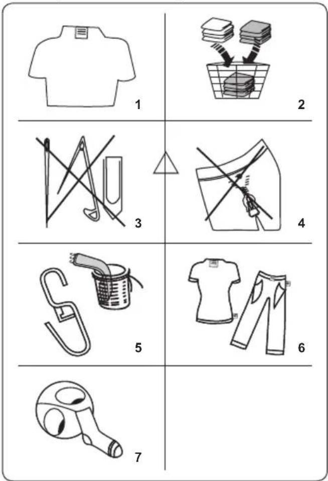 OCEANIC OCEALL610DDW1 - Préparation du linge - 1