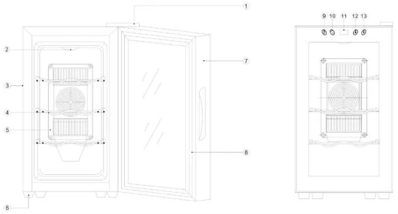 OCEANIC OCEACWC8LCD - PRODUCT DESCRIPTION - 1