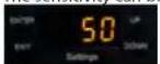 Laserworld CS-3000RGB - Microphone Sensitivity Settings - 2
