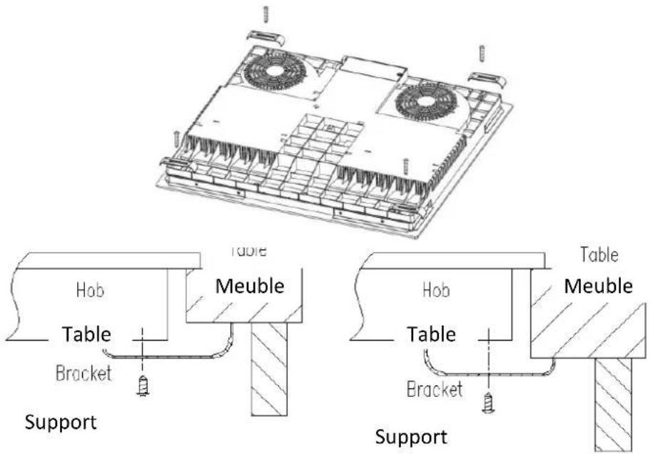OCEANIC OCEATI3Z7 - Installation de la table - 3