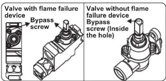 OCEANIC OCEACTG4EB1 - Adjusting the reduced flame position - 2