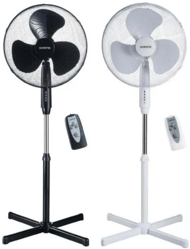 OCEANIC OCEAVP45B2 - VENTILATEUR SUT PIED TELECOMMANDE Guide d'utilisation - 1