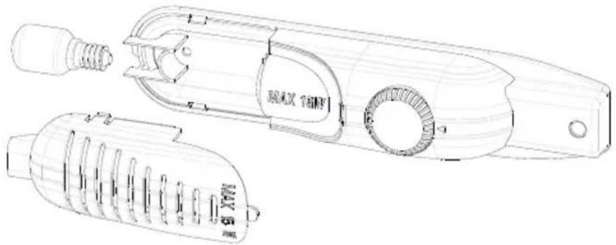 OCEANIC OCEAF2D213APS - Remplacement de l'ampoule du réfrigérateur - 1