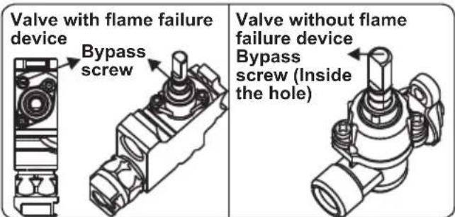 OCEANIC OCEATG2IX - Adjusting the reduced flame position - 2