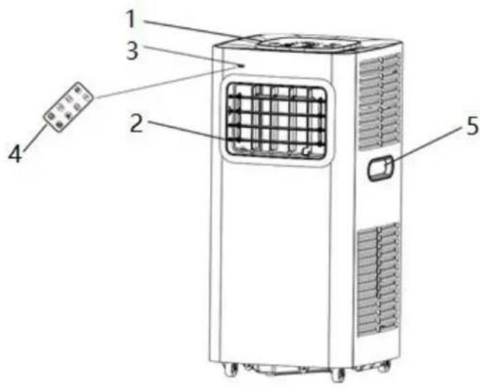 OCEANIC OCEACLIM700W1 - Identificationdespièces - 1