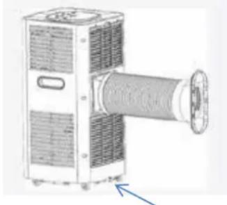OCEANIC OCEACLIM700W1 - Manualdrainagevia(primarydrainageport) - 1