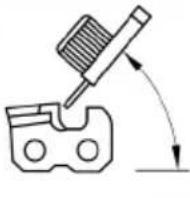 SCHEPPACH BC-CS355Duo-X - Instrucciones para afilar la motosierra - 4