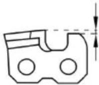 SCHEPPACH BC-CS355Duo-X - Instructions for sharpening the chainsaw - 5