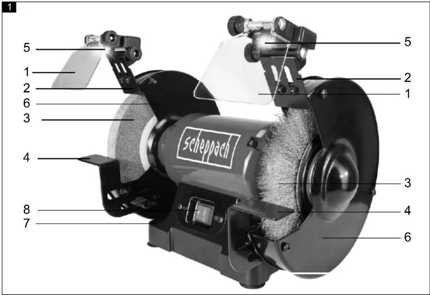 SCHEPPACH SM200LB - SM200LB - 1