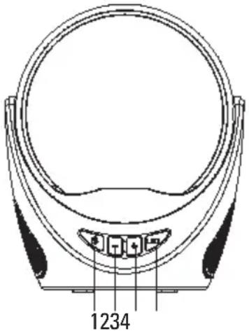 LTC MIRROR-PHONE - DESCRIPTION DES BOUTONS ET CONNECTEURS - 1