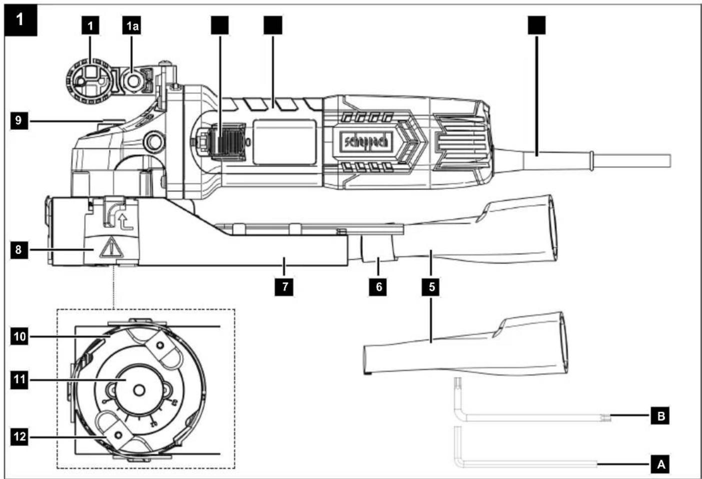 SCHEPPACH LFR720 - 1