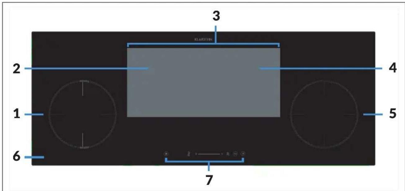 Klarstein Delicatessa 90 Slim - DEVICE OVERVIEW - 1