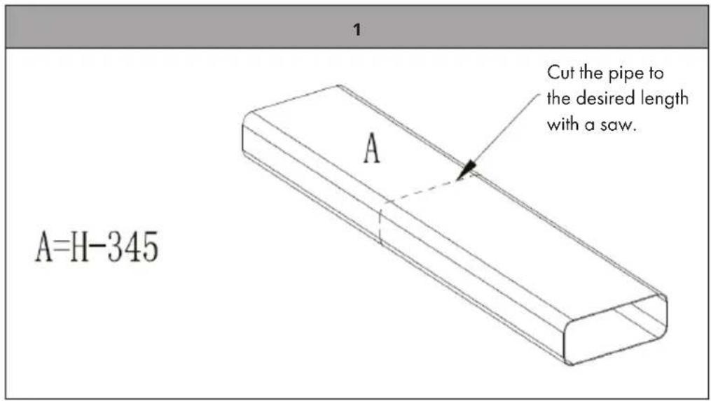Klarstein AirJet Hybrid - INSTALLATION OF THE BENT EXHAUST PIPE FOR EXHAUST OPERATION - 2