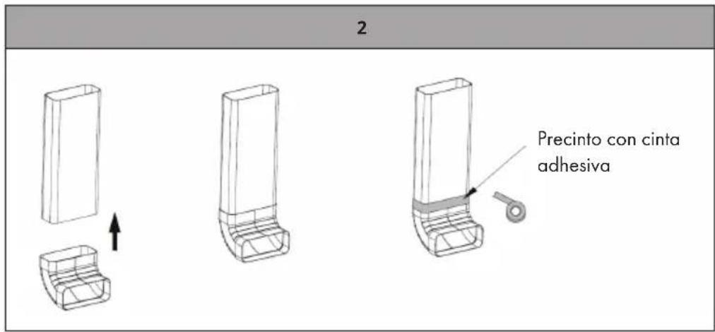 Klarstein AirJet Hybrid - INSTALACIÓN DEL TUBO DE ESCAPE CURVADO PARA EL FUNCIONAMIENTO CON AIRE DE ESCAPE - 2