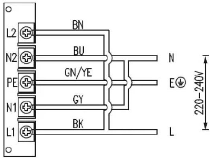 Klarstein AirJet Hybrid - ELECTRICAL CONNECTION - 1