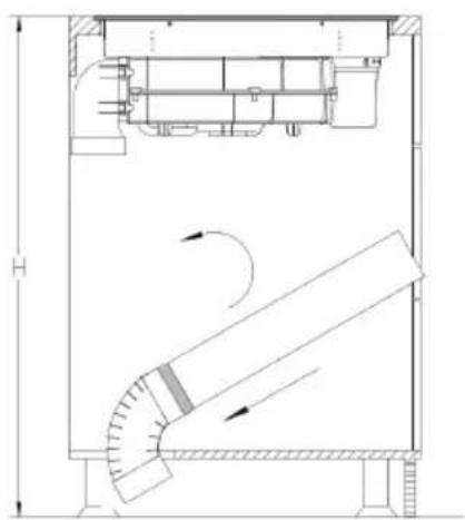 Klarstein AirJet Hybrid - INSTALLATION DU TUYAU D'ÉVACUATION POUR LE MODE DE RECIRCULATION - 4