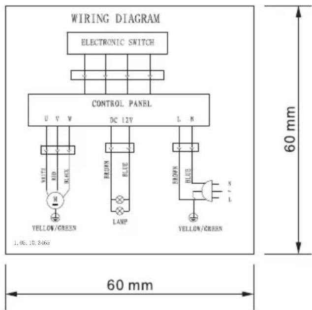 Klarstein AirNova - Wiring diagram - 1