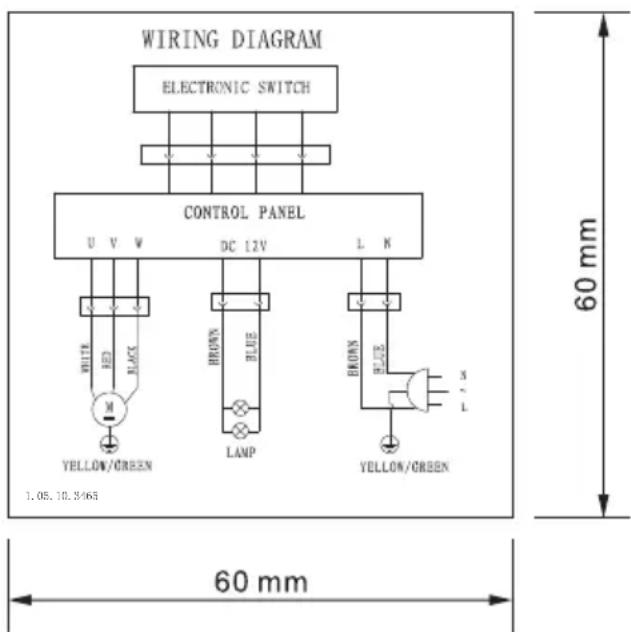 Klarstein AirNova - Anschlussdiagramm - 1